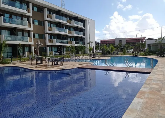 Flat Manabeach06 Com Vista Para Piscina 300 Metros Da Paria De Muro Alto Pôrto das Galinhas