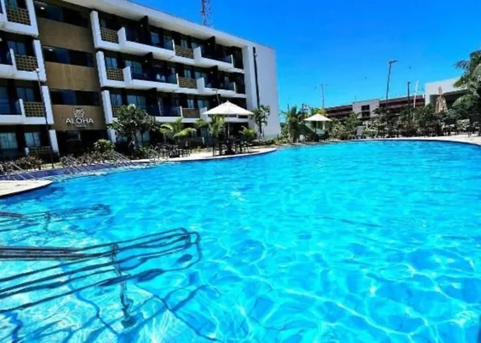 Flat Manabeach06 Com Vista Para Piscina 300 Metros Da Paria De Muro Alto Pôrto das Galinhas
